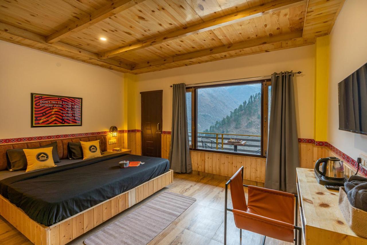 The Hosteller Tirthan Valley Gushaini Bagian luar foto